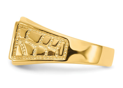 14k Yellow Gold Rings Style CH165 - Classique Jewelry Inc.