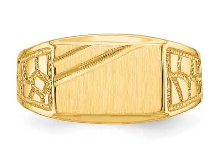 14k Yellow Gold Rings Style CH165 - Classique Jewelry Inc.
