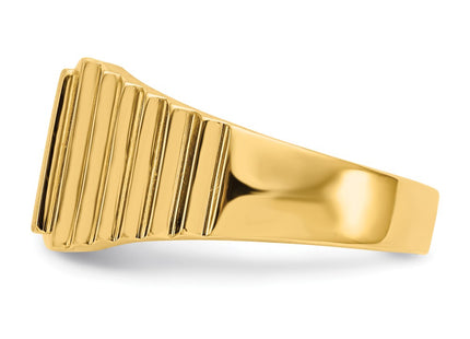 14k Yellow Gold Rings Style CH166 - Classique Jewelry Inc.