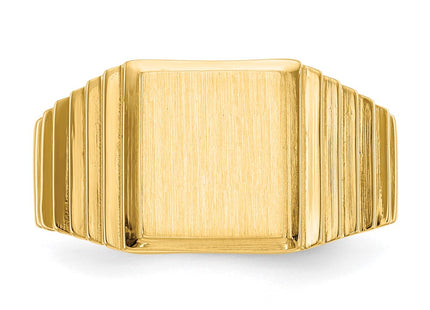 14k Yellow Gold Rings Style CH166 - Classique Jewelry Inc.