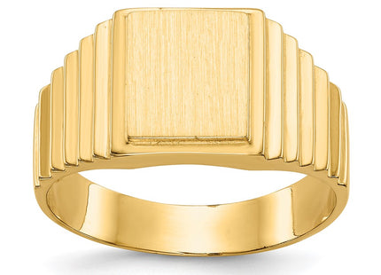 14k Yellow Gold Rings Style CH166 - Classique Jewelry Inc.