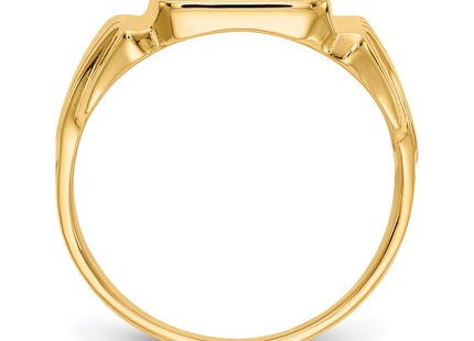 14k Yellow Gold Rings Style CH171 - Classique Jewelry Inc.