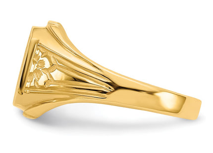 14k Yellow Gold Rings Style CH183 - Classique Jewelry Inc.