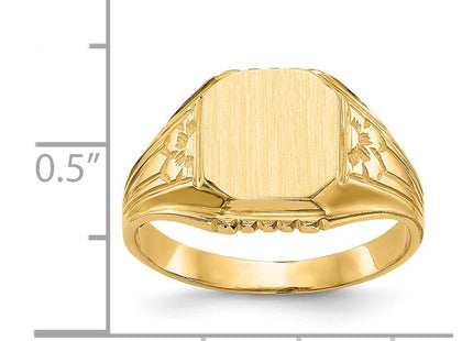 14k Yellow Gold Rings Style CH183 - Classique Jewelry Inc.