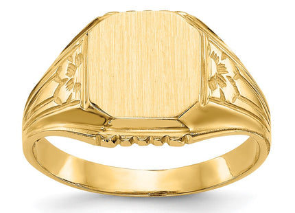 14k Yellow Gold Rings Style CH183 - Classique Jewelry Inc.