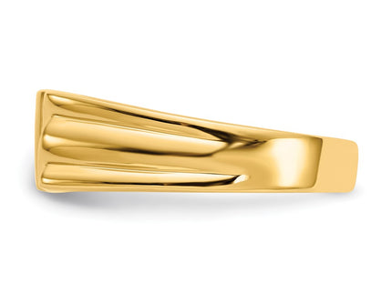 14k Yellow Gold Rings Style CH190 - Classique Jewelry Inc.