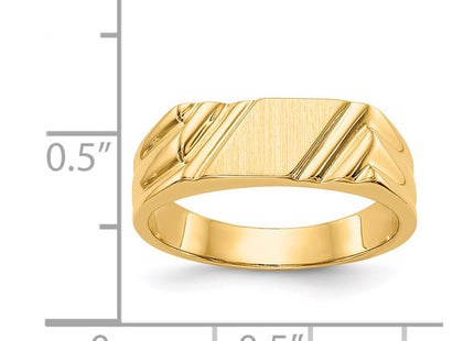 14k Yellow Gold Rings Style CH190 - Classique Jewelry Inc.