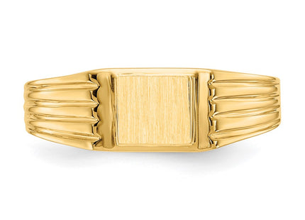 14k Yellow Gold Rings Style CH192 - Classique Jewelry Inc.