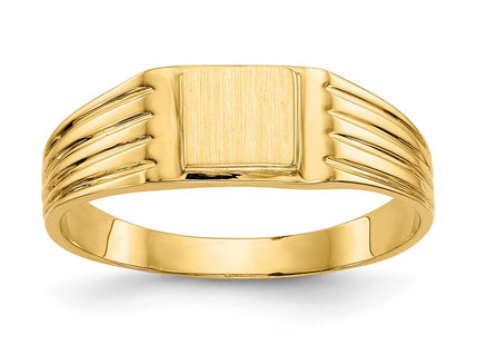 14k Yellow Gold Rings Style CH192 - Classique Jewelry Inc.