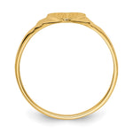 14K Children's Signet Ring view