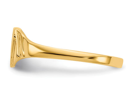 14k Yellow Gold Rings Style CH195 - Classique Jewelry Inc.