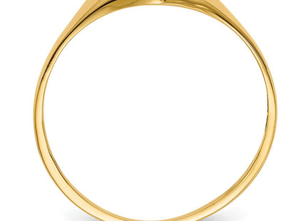 14k Yellow Gold Rings Style CH196 - Classique Jewelry Inc.