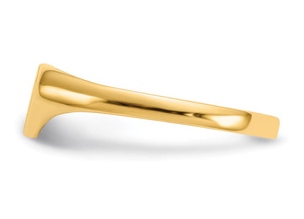 14k Yellow Gold Rings Style CH196 - Classique Jewelry Inc.