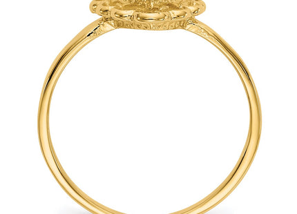 14k Yellow Gold Rings Style CH200 - Classique Jewelry Inc.