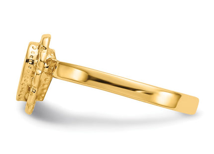 14k Yellow Gold Rings Style CH200 - Classique Jewelry Inc.