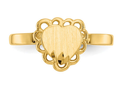 14k Yellow Gold Rings Style CH200 - Classique Jewelry Inc.