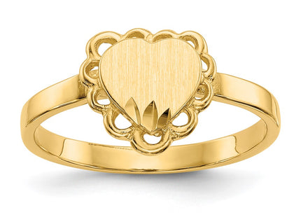 14k Yellow Gold Rings Style CH200 - Classique Jewelry Inc.