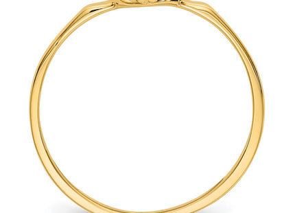 14k Yellow Gold Rings Style CH201 - Classique Jewelry Inc.