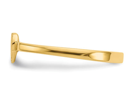 14k Yellow Gold Rings Style CH201 - Classique Jewelry Inc.