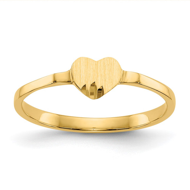 14k Yellow Gold Rings Style CH201 - Classique Jewelry Inc.