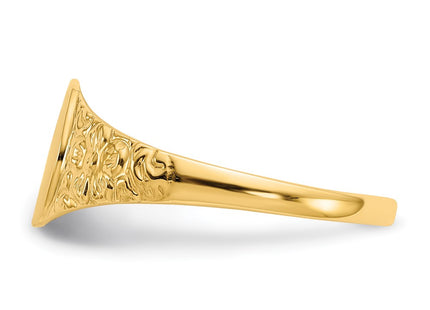 14k Yellow Gold Rings Style CH202 - Classique Jewelry Inc.