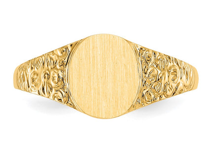 14k Yellow Gold Rings Style CH202 - Classique Jewelry Inc.