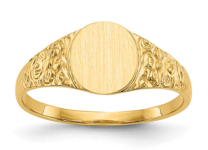 14k Yellow Gold Rings Style CH202 - Classique Jewelry Inc.