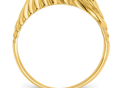 14k Yellow Gold Rings Style CH203 - Classique Jewelry Inc.