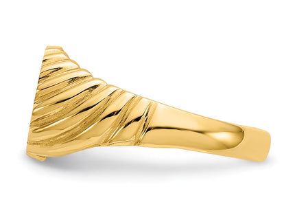 14k Yellow Gold Rings Style CH203 - Classique Jewelry Inc.