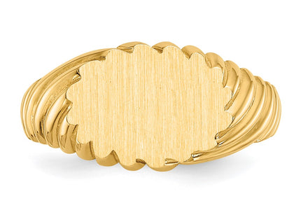 14k Yellow Gold Rings Style CH203 - Classique Jewelry Inc.