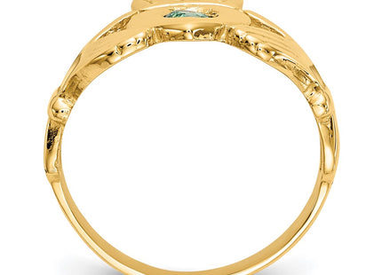 14k Yellow Gold Rings Style CH226 - Classique Jewelry Inc.