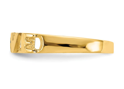 14k Yellow Gold Rings Style CH239 - Classique Jewelry Inc.