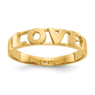 14K gold ring