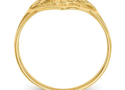 14k Yellow Gold Rings Style CH263 - Classique Jewelry Inc.