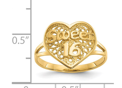 14k Yellow Gold Rings Style CH263 - Classique Jewelry Inc.