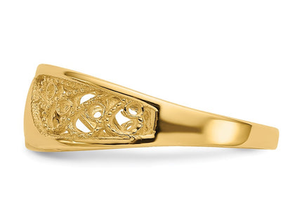 14k Yellow Gold Rings Style CH264 - Classique Jewelry Inc.