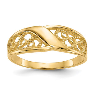 14k Yellow Gold Rings Style CH264 - Classique Jewelry Inc.