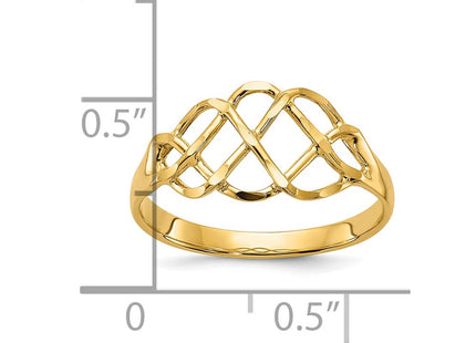 14k Yellow Gold Rings Style CH270 - Classique Jewelry Inc.