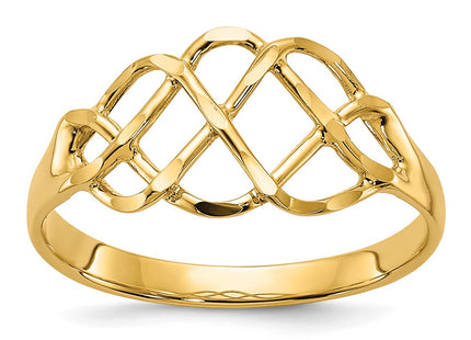 14k Yellow Gold Rings Style CH270 - Classique Jewelry Inc.