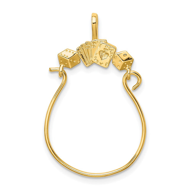 14K gold charm