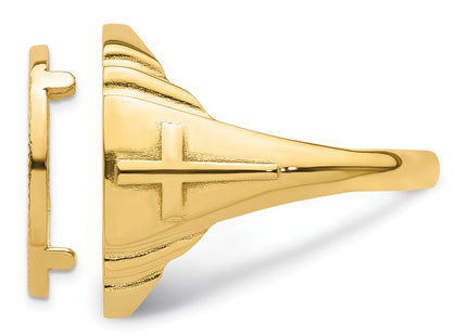 14k Yellow Gold Rings Style CR10D - Classique Jewelry Inc.