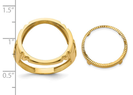 14k Yellow Gold Rings Style CR10D - Classique Jewelry Inc.