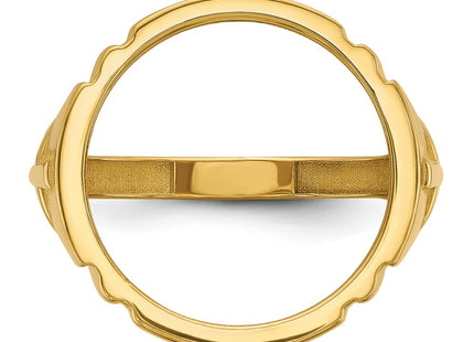14k Yellow Gold Rings Style CR10 - Classique Jewelry Inc.