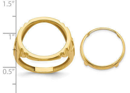 14k Yellow Gold Rings Style CR10 - Classique Jewelry Inc.