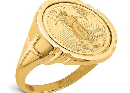 14k Yellow Gold Rings Style CR10 - Classique Jewelry Inc.