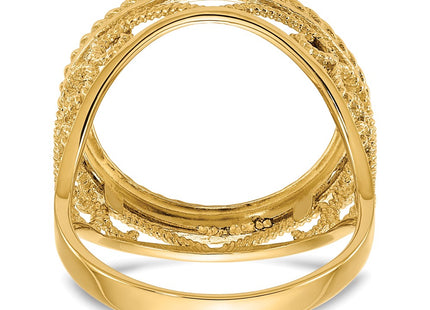 14k Yellow Gold Rings Style CR11D - Classique Jewelry Inc.