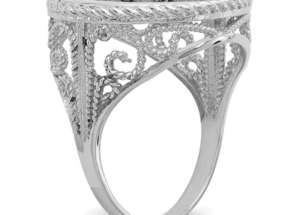 14k White Gold Rings Style CR11W - Classique Jewelry Inc.