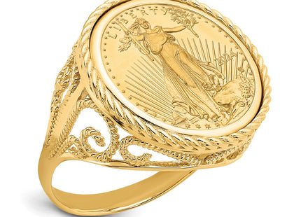 14k Yellow Gold Rings Style CR11 - Classique Jewelry Inc.