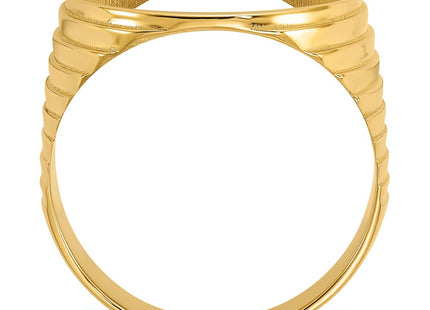 14k Yellow Gold Rings Style CR12D - Classique Jewelry Inc.