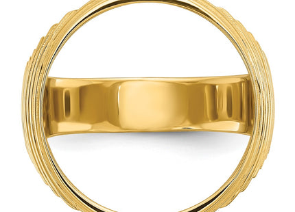 14k Yellow Gold Rings Style CR12D - Classique Jewelry Inc.